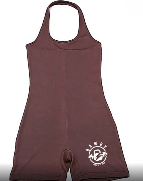 All in one workout romper